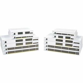 CBS250 SMART 24-PORT GE, FULL POE, 4X10G SFP+ REMANUFACTURED
