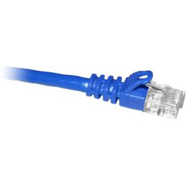 ENET Cat5e Blue 7 Inch Patch Cable with Snagless Molded Boot (UTP) High-Quality Network Patch Cable RJ45 to RJ45 - 7In