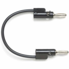 Pomona Banana Plug Patch Cord (Black)