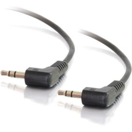 1.5FT 3.5MM RIGHT ANGLED M/M STEREO AUDIO CABLE