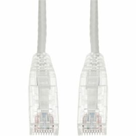 ADDON 3FT RJ-45 (MALE) TO RJ-45 (MALE) CAT6A STRAIGHT WHITE SLIM UTP COPPER PVC