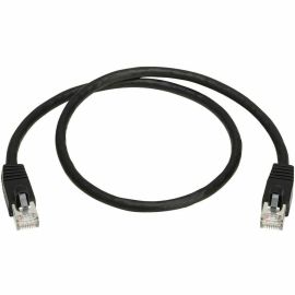 Eaton Tripp Lite Series Cat8 40G Snagless SSTP Ethernet Cable (RJ45 M/M), PoE, Black, 2 ft. (0.6 m)