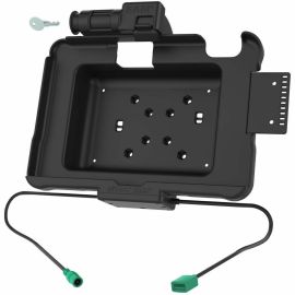RAM POWER & DATA SPRING LOADED KEYED LOCK CRADLE FOR ZEBRA ET5X 10.1 SERIES TABL