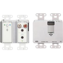RDL DD-BTN44 WALLMOUNT BIDIRECTIONAL LINE-LEVEL AND BLUETOOTH AUDIO DANTE INTERF