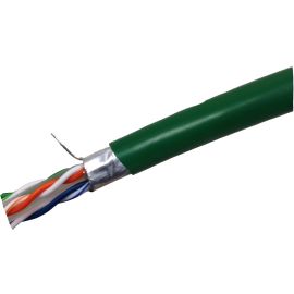 1000FT GREEN CAT6 550MHZ STRANDED STP CA