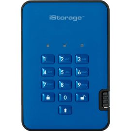 iStorage diskAshur2 SSD 4 TB Secure Portable Solid State Drive | Password protected |Dust/Water Resistant | Hardware encryption. IS-DA2-256-SSD-4000-BE