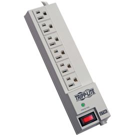 Tripp Lite by Eaton Protect It! Surge Protector with 6 Right-Angle Outlets, 6 ft. (1.83 m) Cord, 540 Joules, Diagnostic LED