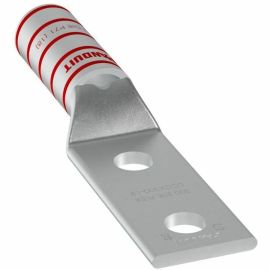 Panduit Pan-Lug LCCX300-12-6 Comp. Lug, Flex, 300, Tin Plt Copper, Strt, Two 1/2