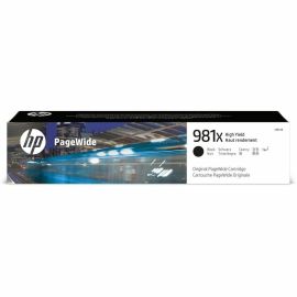 HP 981X (L0R12A) Original High Yield Ink Cartridge - Single Pack - Black - 1 Each