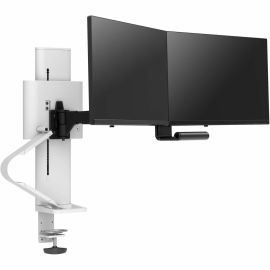 Ergotron TRACE Desk Mount for Monitor, LCD Display - White