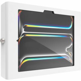 IPAD PRO M4 & M5 11IN, APEX SECURED ENCLOSURE WALL MOUNT WHITE