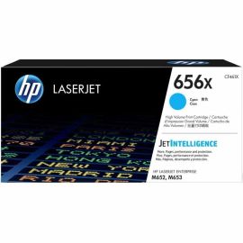 HP 656X (CF461X) Original High Yield Laser Toner Cartridge - Cyan - 1 Each