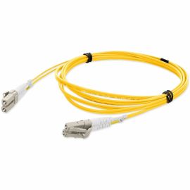 ADDON 1M LC (MALE) TO LC (MALE) OM1 STRAIGHT DUPLEX FIBER OFNR (RISER-RATED) PAT
