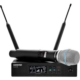 Shure QLXD24/B87A-G50 Wireless System with QLXD2/BETA87A Handheld Transmitter