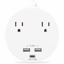 CYBERPOWER P205UC SURGE 800V 5FT CORD 5-15P WHITE
