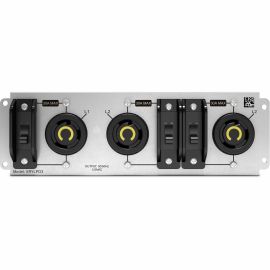 APC by Schneider Electric Backplate Kit with 3x NEMA L5-30R Outlets for Smart-UPS Modular Ultra