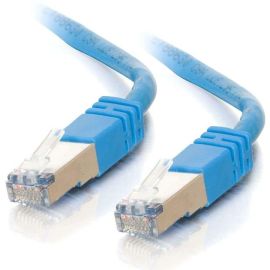 C2G 75FT CAT5E MOLDED STP CBL-BLU