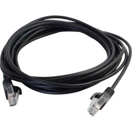 2.5FT CAT5E UTP 28AWG BLACK