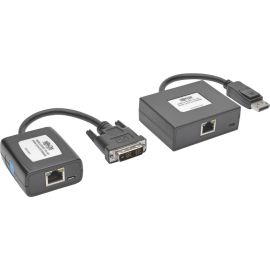 Tripp Lite by Eaton DisplayPort to DVI over Cat5/6 Active Extender Kit Pigtail Transmitter/Receiver for Video/Audio 125 ft. (38 m)