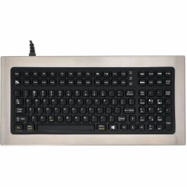STAINLESS STEEL, INTRINSICALLY SAFE DESKTOP KEYBOARD WITH A PS/2 CABLE