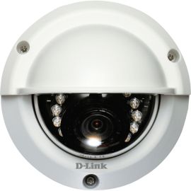 D-Link DCS-6314 2 Megapixel HD Network Camera - Color, Monochrome - Dome - White