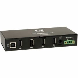 Tripp Lite by Eaton 4-Port Industrial-Grade USB 2.0 Hub - 15 kV ESD Immunity Metal Housing Mountable
