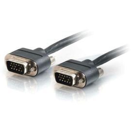 25FT PLENUM-RATED HD15 SXGA M/M MONITOR/PROJECTOR CABLE WITH ROUNDED LOW PROFILE