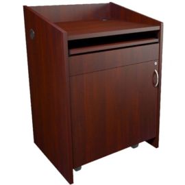 PRE-CONFIGURED L2 SERIES LECTERN, 28IN W, 25IN D, WITH CONNECTIVITY