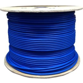 1000FT BLUE CAT6A SOLID FTP CABLE CMR