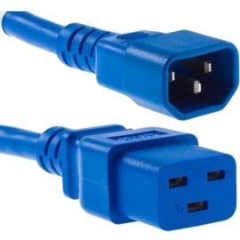POWER CORD C14 TO C19 15AMP, BLUE, 6FT