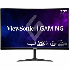 ViewSonic OMNI VX2718-PC-MHD 27 Inch Curved 1080p 1ms 165Hz Gaming Monitor with FreeSync Premium, Eye Care, HDMI and Display Port