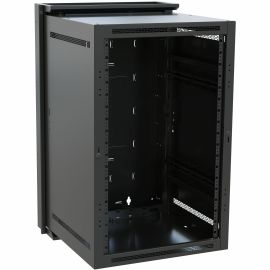 18SP/32D WALL RACK,BLACK