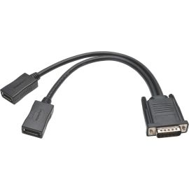 Tripp Lite by Eaton DMS-59 to Dual DisplayPort Splitter Y Cable (M to 2xF) 1 ft. (0.31 m)