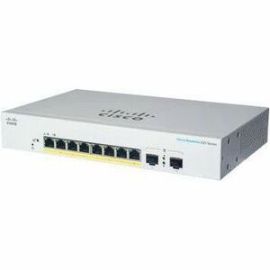 CBS220 SMART 8-PORT GE,FULL POE,EXT,PS2X1GSFP REMANUFACTURED