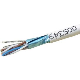1000FT WHITE CAT5E 350MHZ SOLID FTP CABL
