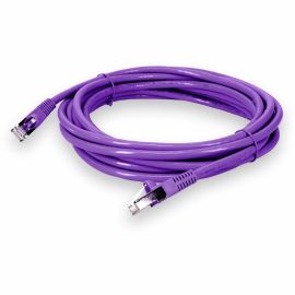 20FT RJ-45 M/M CAT6 VIOLET CU PATCH CBL