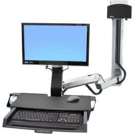 Ergotron Mounting Extension - Polished Aluminum