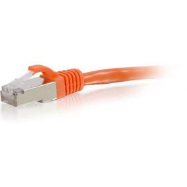 4FT CAT6 SNAGLESS SHIELDED (STP) NETWORK PATCH CABLE - ORANGE