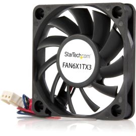 StarTech.com Replacement 60mm Ball Bearing CPU Case Fan - TX3 Connector - System fan kit - 60 mm