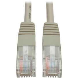 Eaton Tripp Lite Series Cat5e 350 MHz Molded (UTP) Ethernet Cable (RJ45 M/M), PoE - Gray, 100 ft. (30.5 m)