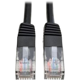 Eaton Tripp Lite Series Cat5e 350 MHz Molded (UTP) Ethernet Cable (RJ45 M/M), PoE - Black, 5 ft. (1.52 m)