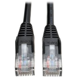 Eaton Tripp Lite Series Cat5e 350 MHz Snagless Molded (UTP) Ethernet Cable (RJ45 M/M), PoE - Black, 25 ft. (7.62 m)