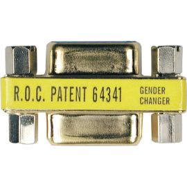 Tripp Lite by Eaton Comapct Gold DB9 Gender Changer Adapter Connector DB9 M/M