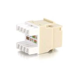 CAT5E RJ45 UTP KEYSTONE JACK - IVORY