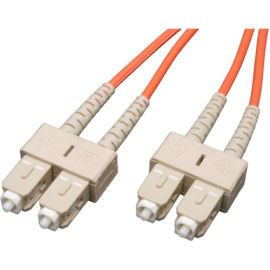 Eaton Tripp Lite Series Duplex Multimode 62.5/125 Fiber Patch Cable (SC/SC), 0.6M (2 ft.)