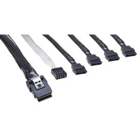 THE ACK-I-MSASX4-4SATAX1-SB-1M R IS AN INTERNAL MINI SERIAL ATTACHED SCSI X4 (SF