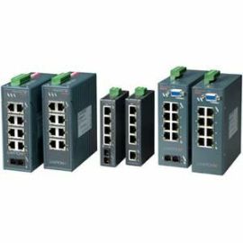 Lantronix XPress-Pro 92012F 8-Port Ethernet Switch