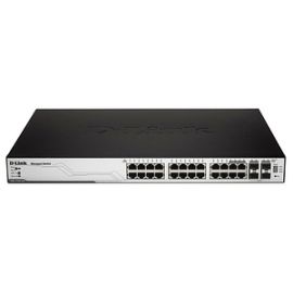 D-Link DGS-3100-24P Managed Stackable Ethernet Switch with PoE