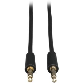 Eaton Tripp Lite Series 3.5mm Mini Stereo Audio Cable for Microphones, Speakers and Headphones (M/M), 50 ft. (15.24 m)