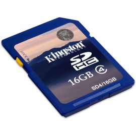 Kingston 16GB Secure Digital High Capacity (SDHC) Card - Class 4